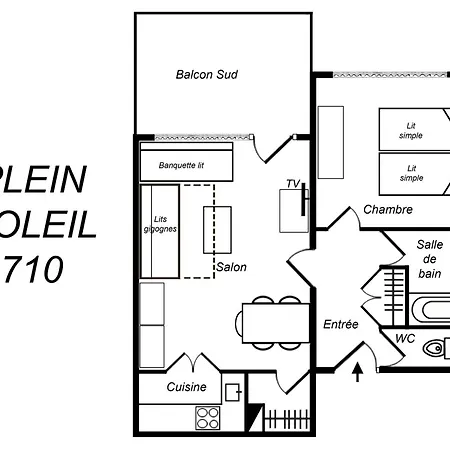 Confortable Avec Balcon Sud, Non-fumeur, Wifi Gratuit - Fr-1-182-153 Apartment